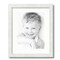 ArtToFrames 14x17" Matted Picture Frame with 10x13" Single Mat Photo Opening Framed in 1.25" White and 2" Mat (FWM-3966-14x17)
